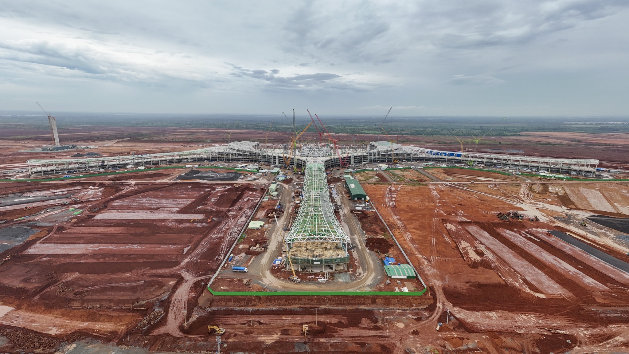 Tong thau goi 35.000 ty san bay Long Thanh hua rut ngan tien do hinh anh