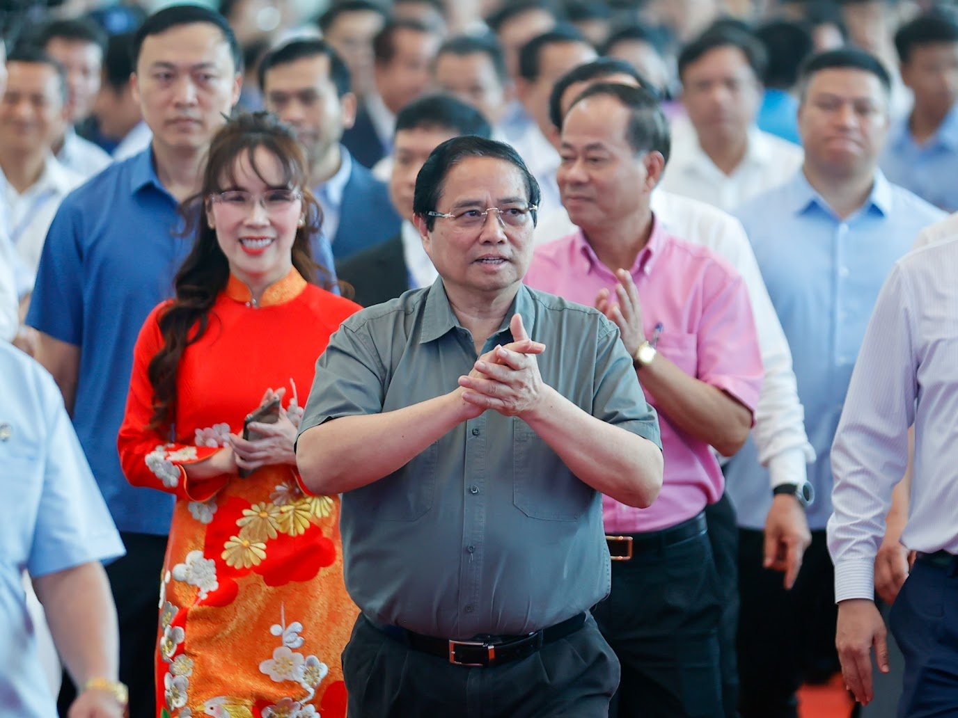 Thu tuong chu tri le khoi cong, khanh thanh 80 cong trinh, du an lon hinh anh