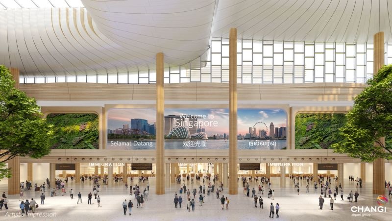 San bay Changi khoi cong nha ga T5 hang chuc ty USD hinh anh