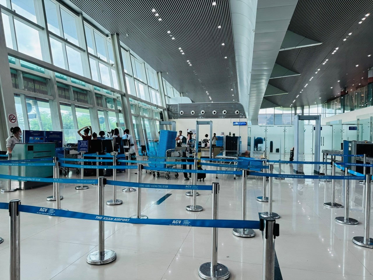 San bay Tho Xuan hoan thanh cai tao nha ga hanh khach hinh anh