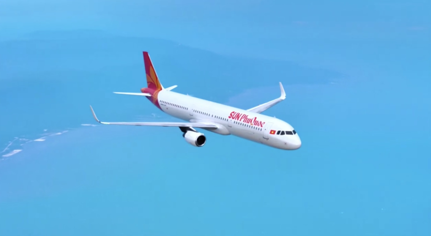 Lo dien may bay dau tien cua Sun PhuQuoc Airways hinh anh