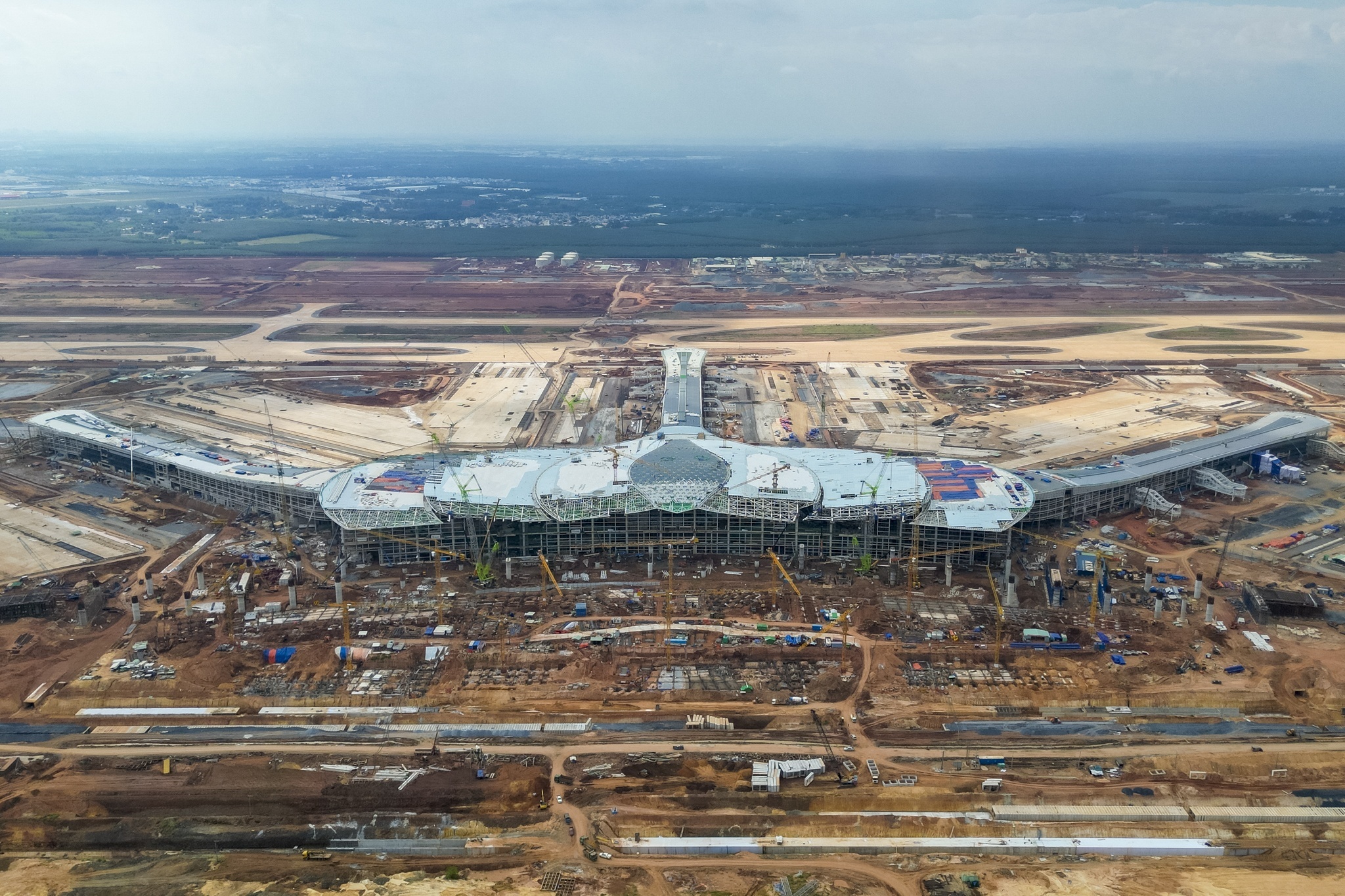 Chot chuyen bay ky thuat dau tien o san bay Long Thanh hinh anh