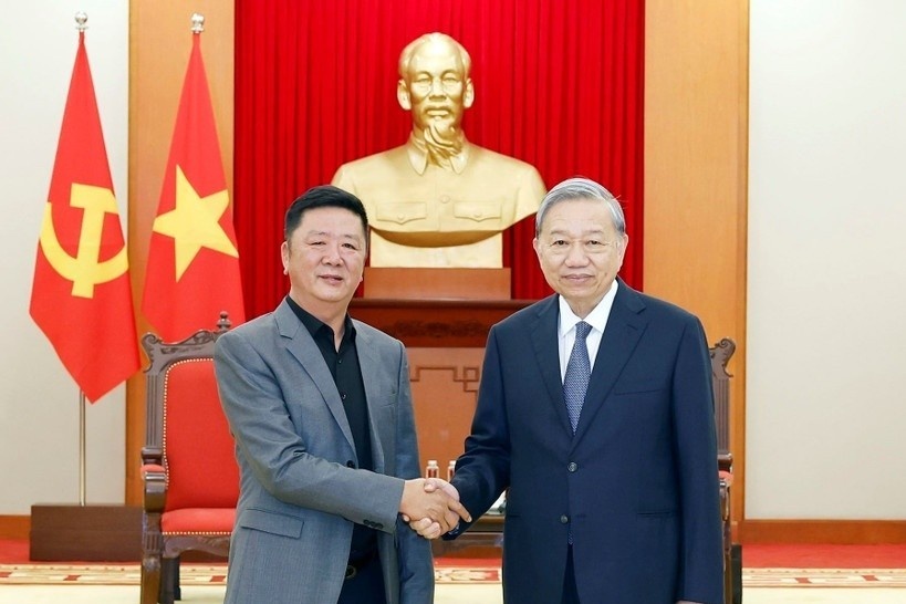 Tong Bi thu neu mot so uu tien de Luxshare-ICT tang dau tu o Viet Nam hinh anh