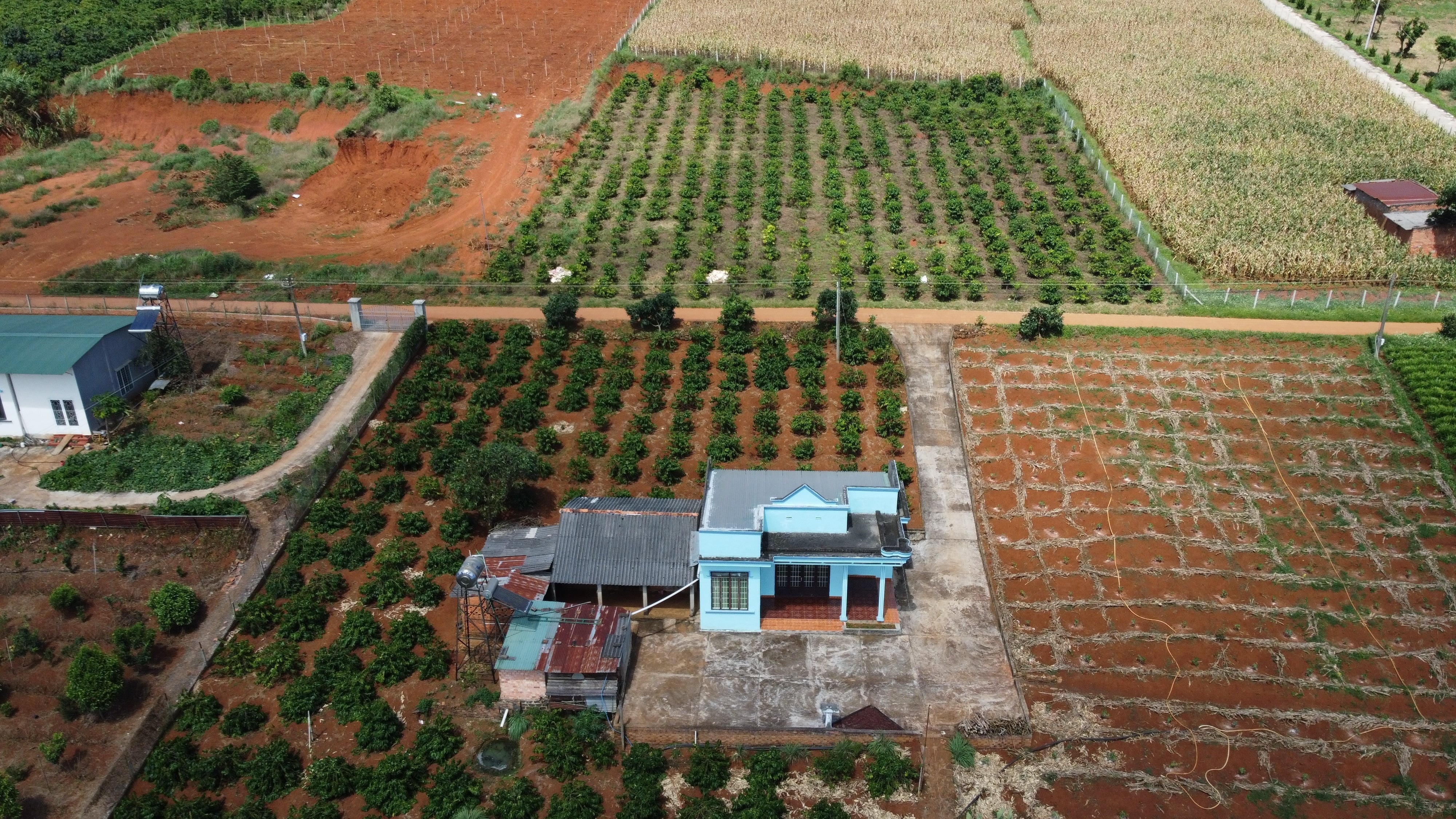 Cham dut canh chuyen doi dat vuon len dat o nop thue tien ty hinh anh