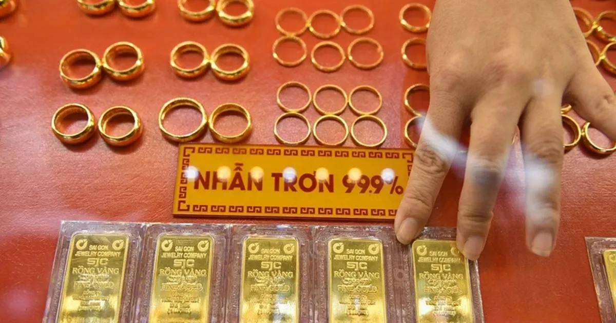 Gia vang thap nhat 3 thang qua hinh anh