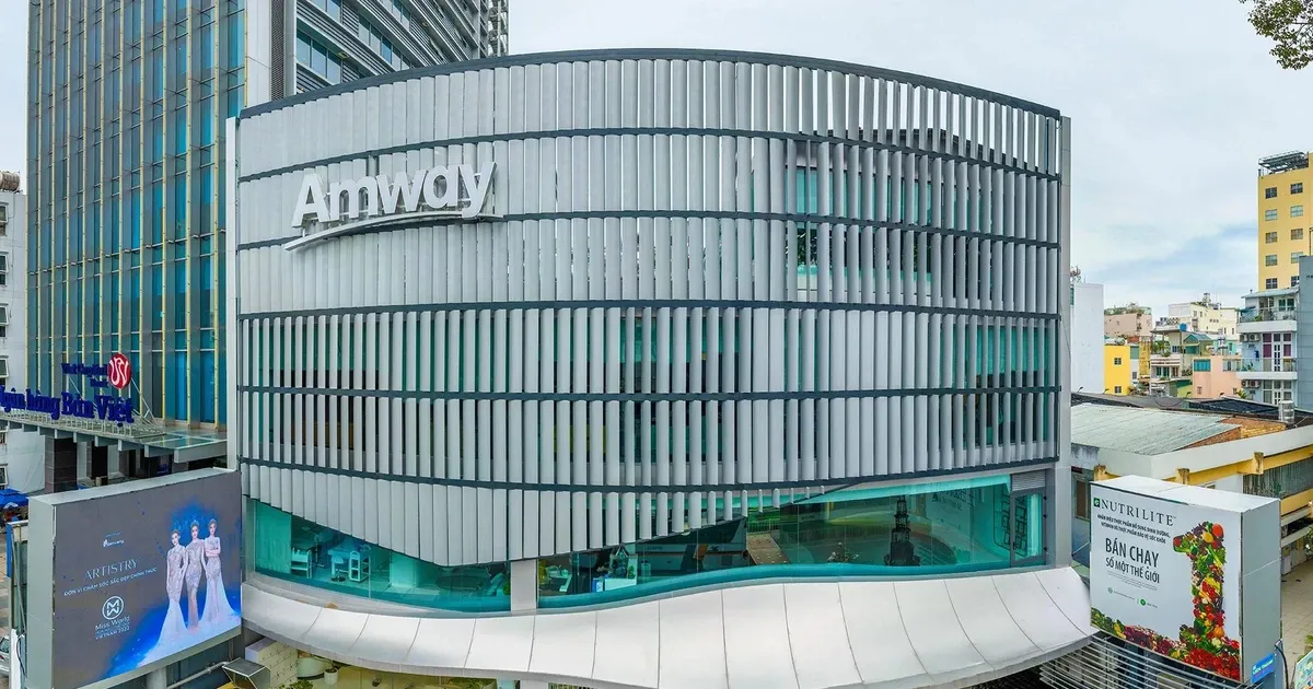 Cong ty da cap Amway Viet Nam bi phat hinh anh