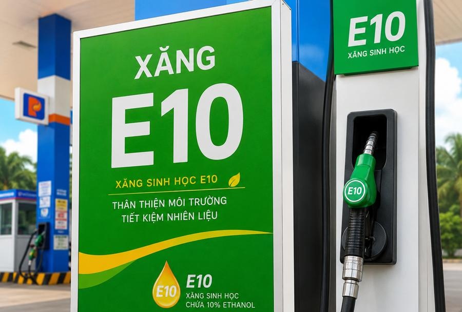 Xang E10 de lau co bi tach nuoc? hinh anh