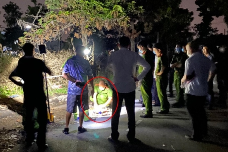Hien truong vu thi the bi dot la khu tai dinh cu bo hoang, ngap rac hinh anh