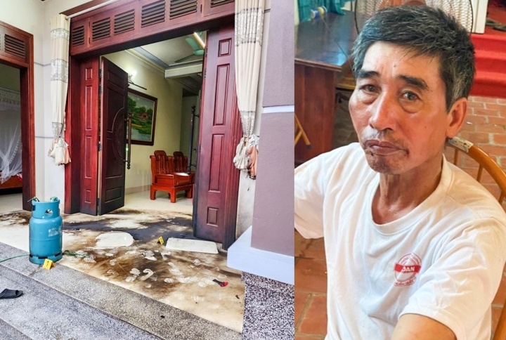 Tưới xăng đốt nhà. ảnh 1 Tuoi xang dot nha. anh 1