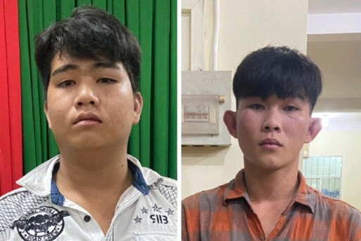 Bat giu nhom nghi pham dan canh ep nguoi viet giay no hinh anh