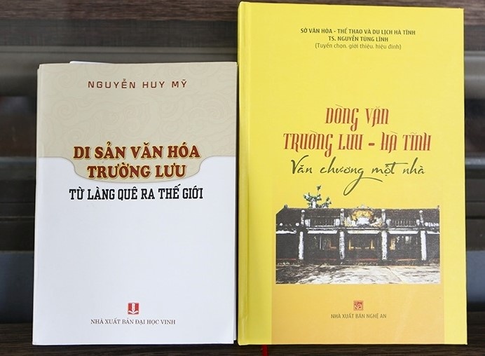 Ha Tinh xuat ban 2 cuon sach ve van hoa Truong Luu hinh anh