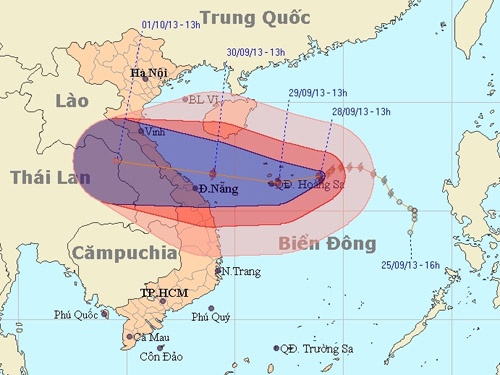 Bao so 10 giat toi cap 14 do bo vao mien Trung hinh anh