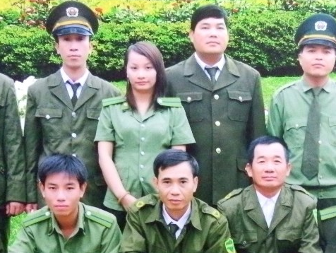 Bong hong cong an vien duy nhat o 'ron lu' ma tuy hinh anh