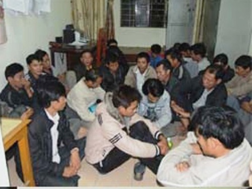 Pha soi ga nup bong trai chan nuoi lon nhat Thanh Hoa hinh anh