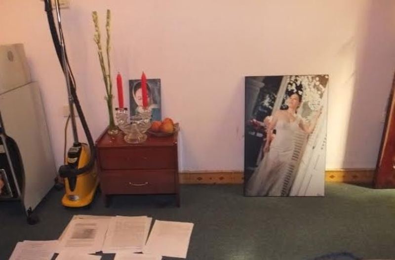 Buc thu tuyet menh cua nguoi dep xu Thanh treo co hinh anh