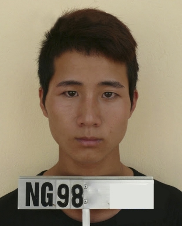 Đặng Thái Quý tại cơ quan điều tra.