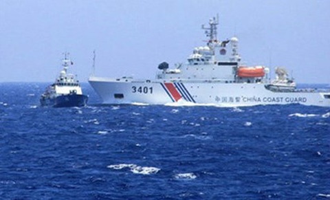 Xuat hien tau TQ co be phong ten lua o Hoang Sa hinh anh