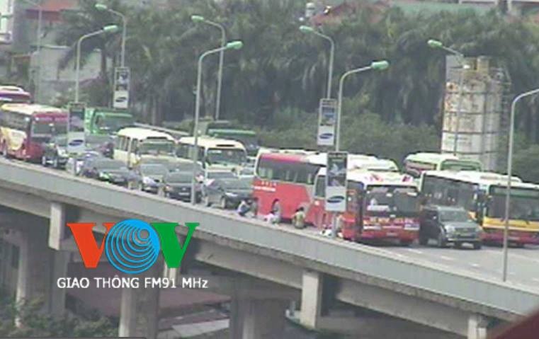 Hiện trường vụ tai nạn.