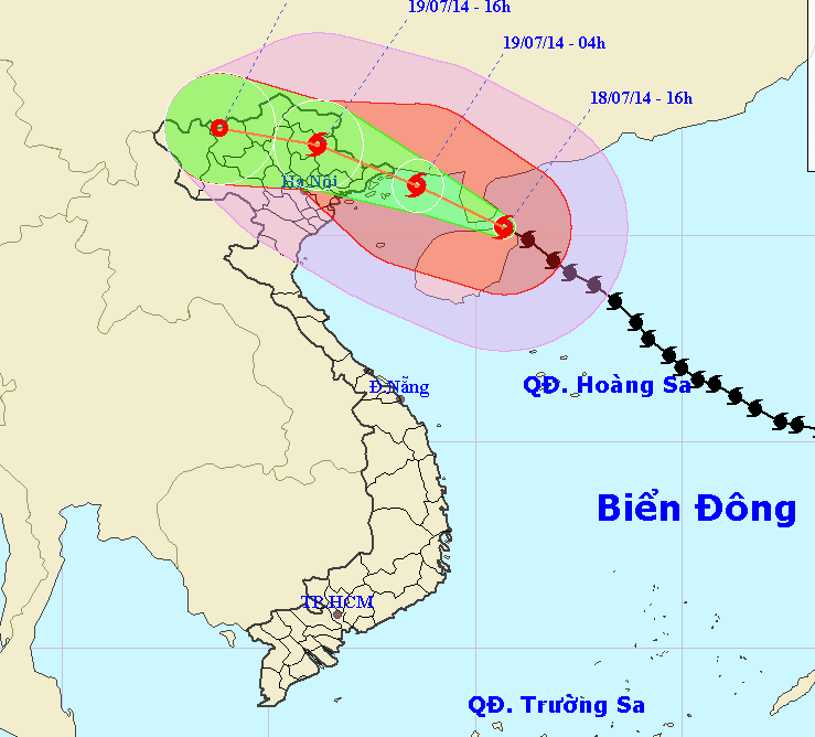Bao so 2 dang di chuyen rat nhanh hinh anh