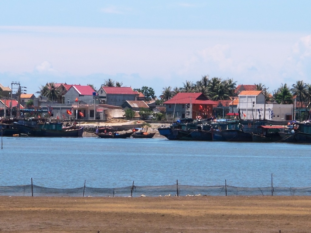 Đoạn sông nơi 3 em bị đuối nước