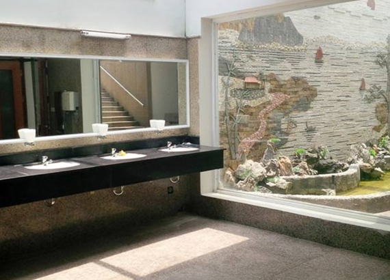 Ben trong nha ve sinh 10 ty nua chim nua noi hinh anh