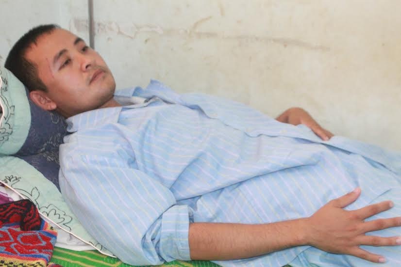 Ông Thành thuật lại sự việc bị lâm tặc hành hung.