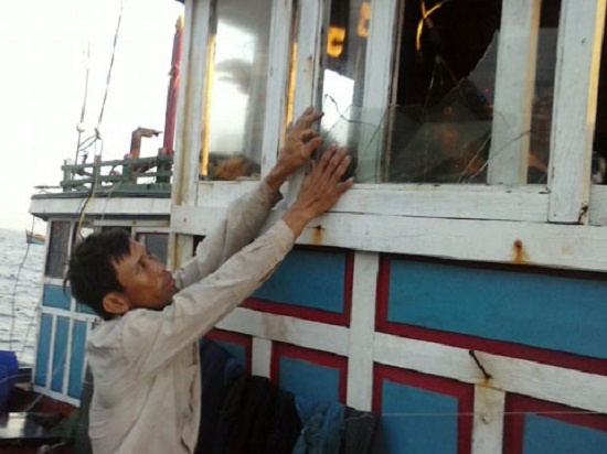 Tham ngu dan bi Trung Quoc dap pha tai san hinh anh