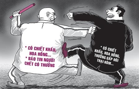 Chieu tro tranh gianh xac chet cua cac trai hom hinh anh