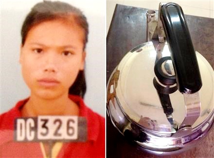 Nguoi giup viec bo thuoc ngu vao nuoc uong ha doc chu nha hinh anh