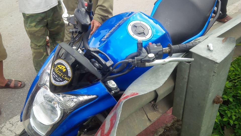 Mot dan phuot tu nan tren cao toc Thai Nguyen - Bac Kan hinh anh