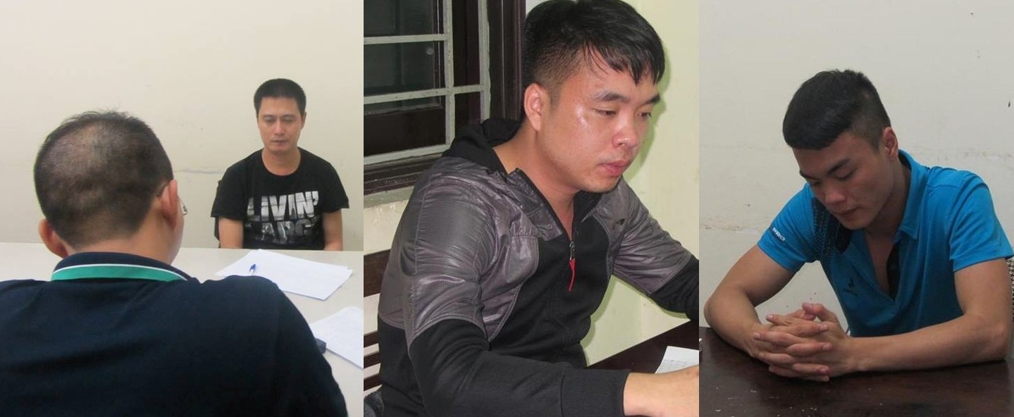 3 nghi can đang bị tạm giữ tại cơ quan điều tra.
