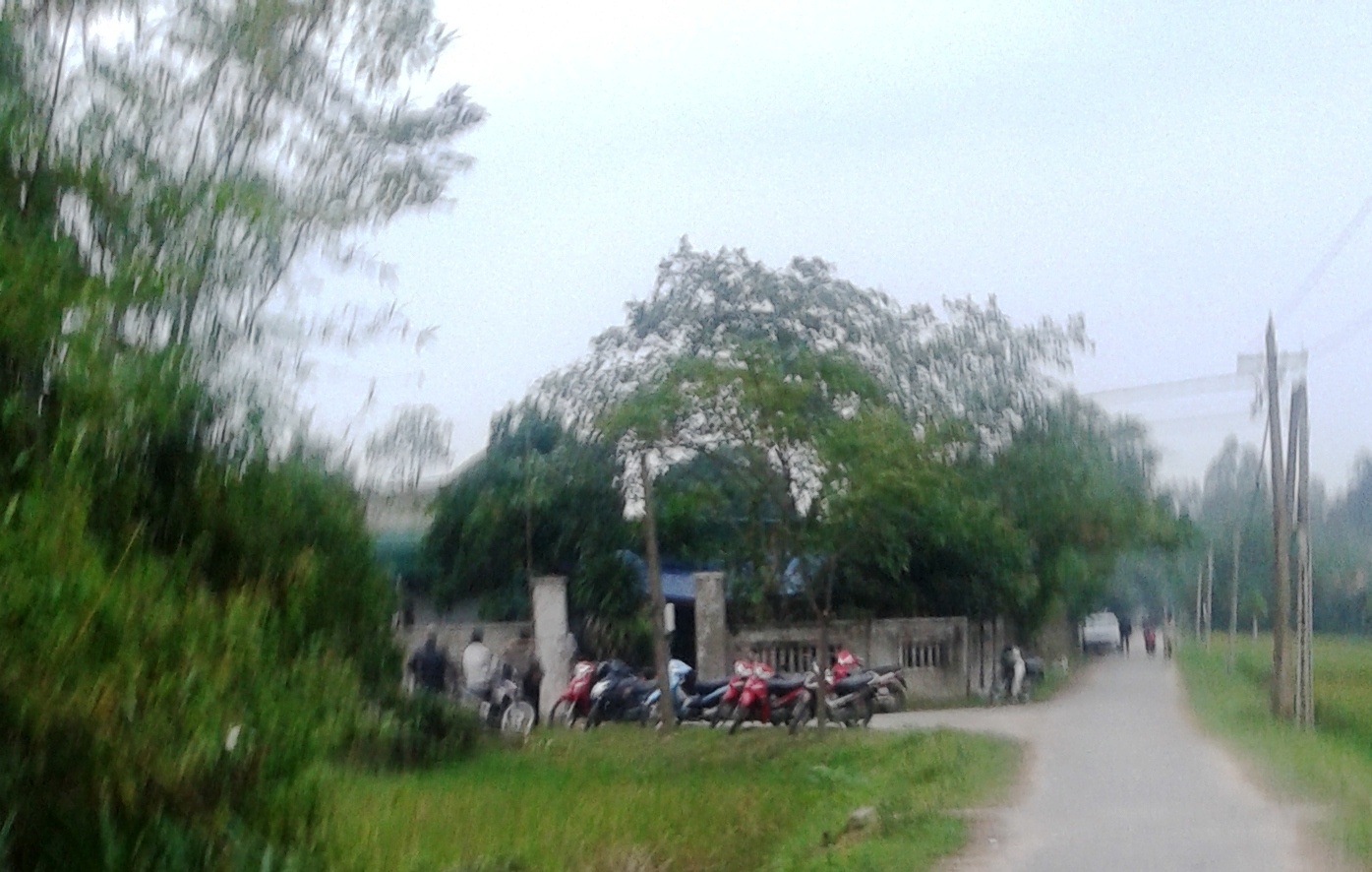 Ngôi nhà nơi xảy ra sự việc.