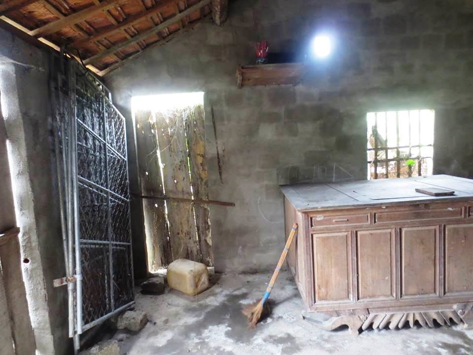 Hiện trường nơi hai học sinh treo cỏ tự tử.