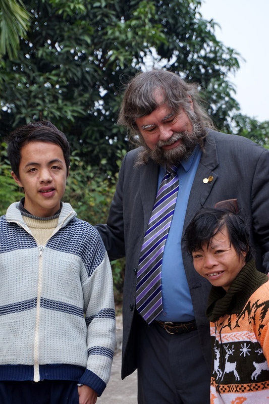 Ông thẳng thắn rằng những đóng góp, nỗ lực của ông tại Việt Nam vừa là tình yêu vừa là trách nhiệm đạo đức.