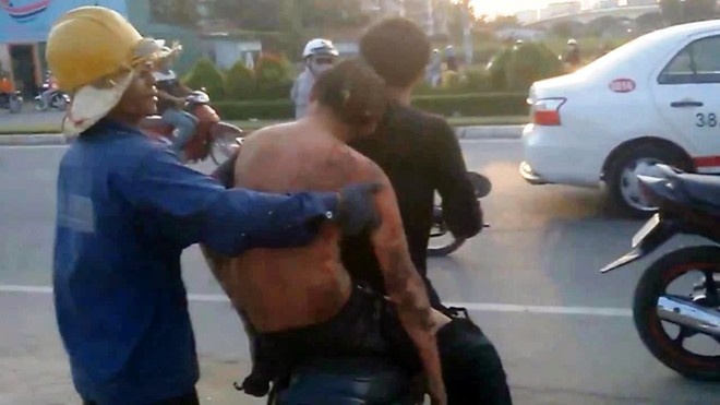 Nguy hiem rinh rap khi cau ca duoi duong dien cao the hinh anh