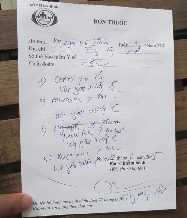 Nạn nhân Thuận được các bác sĩ chẩn đoán bị chấn thương sọ não.