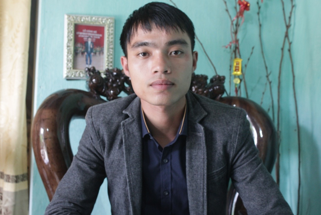 Chân dung ông chủ trẻ Trần Thanh Sơn. Ảnh: Phạm Hòa.