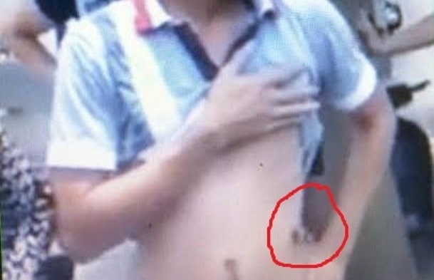 Thuyen chuyen CSGT ban dan cao su vao nguoi vi pham hinh anh