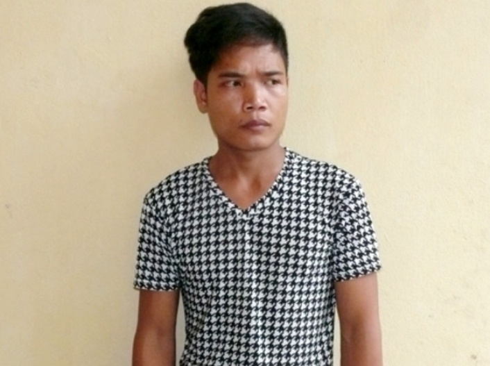 Nguyễn Ngọc Duy tại cơ quan điều tra. Ảnh: Công an cung cấp.
