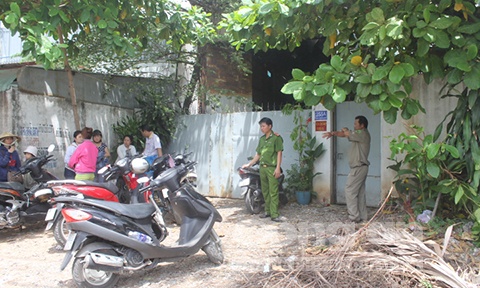 Công ty nhựa xảy ra vụ việc.