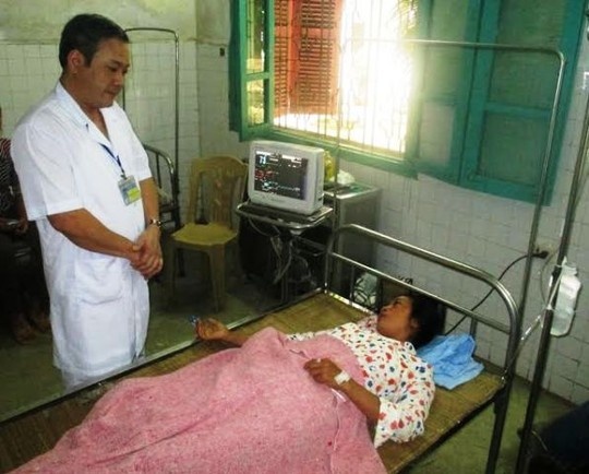 An nam la hai trong vuon nha, 2 me con nguy kich hinh anh