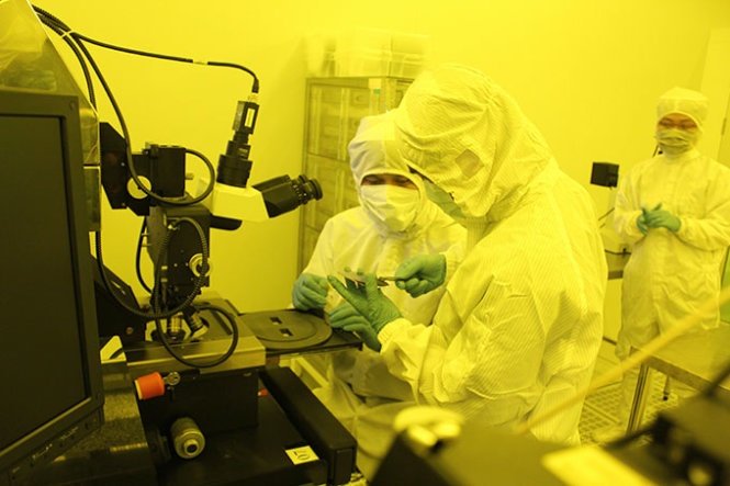Phòng thí nghiệm tại Trung tâm R&D thuộc Khu công nghệ cao TP HCM được đầu tư <abbr class=