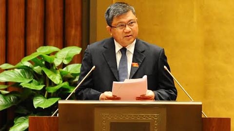 Chủ nhiệm Ủy ban Kinh tế QH Nguyễn Văn Giàu.