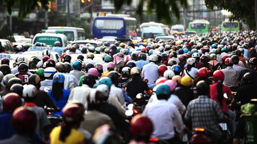 Den Bo Tai chinh kien nghi bo thu phi xe may hinh anh