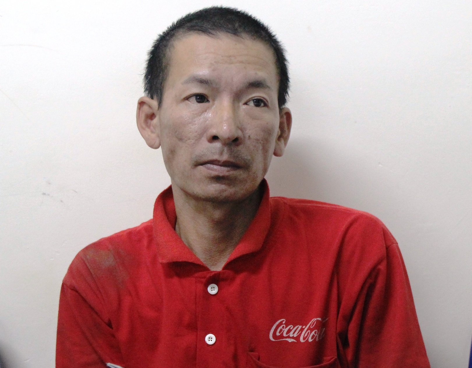 Nguyễn Minh Vinh tại cơ quan điều tra. Ảnh: Bảo An.