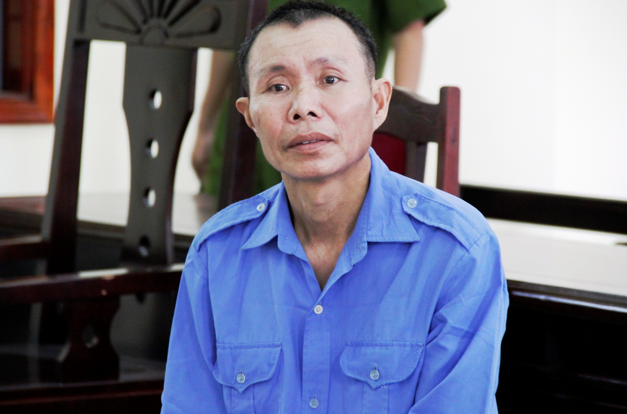 Bị cáo Đoàn Bá Duyên. Ảnh: Phạm Hòa.