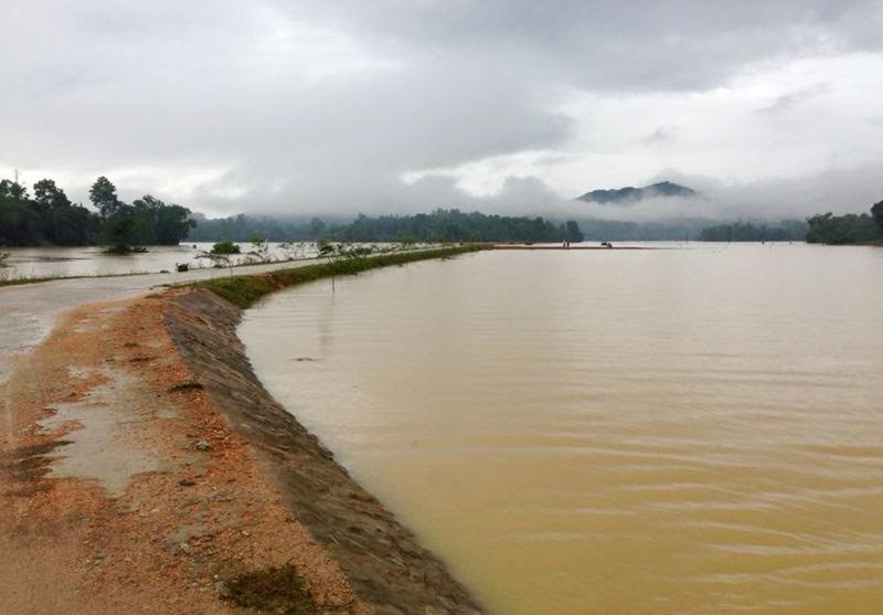 Khu vực thầy Hữu, cô Mạnh gặp nạn.
