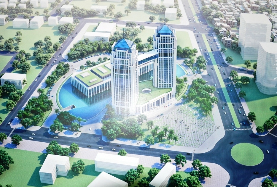 Nghe An tim von xay trung tam hanh chinh 2.200 ty hinh anh