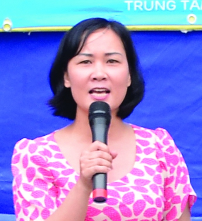 Chị Phạm Thị Huệ.