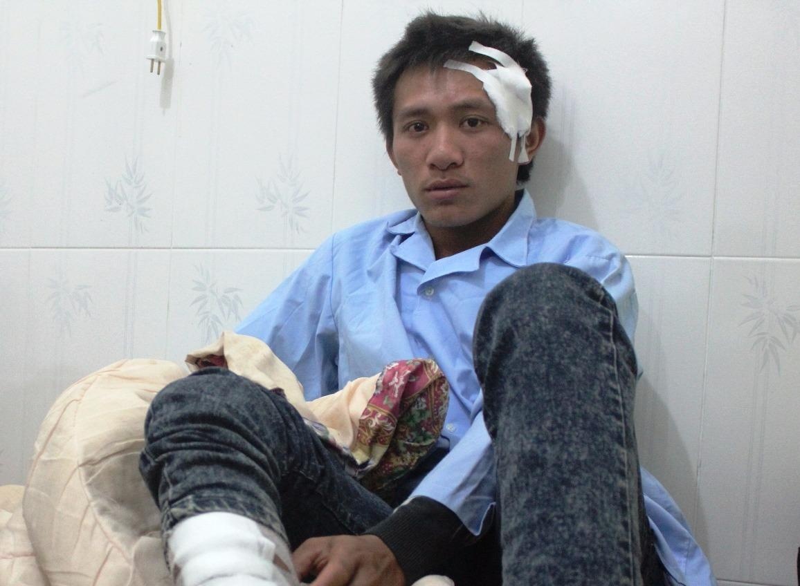 Nhieu nguoi nhay tu do cao hon 5 m khi gian giao sap hinh anh